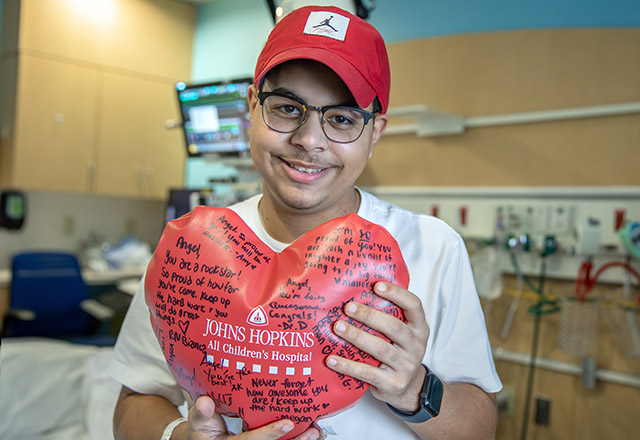 Patient Angel at Johns Hopkins All Children's