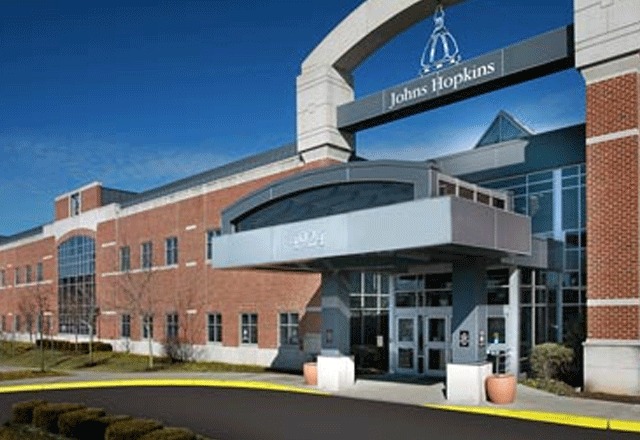 Exterior shot of the White Marsh building.