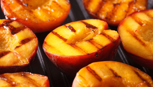 grilled peaches